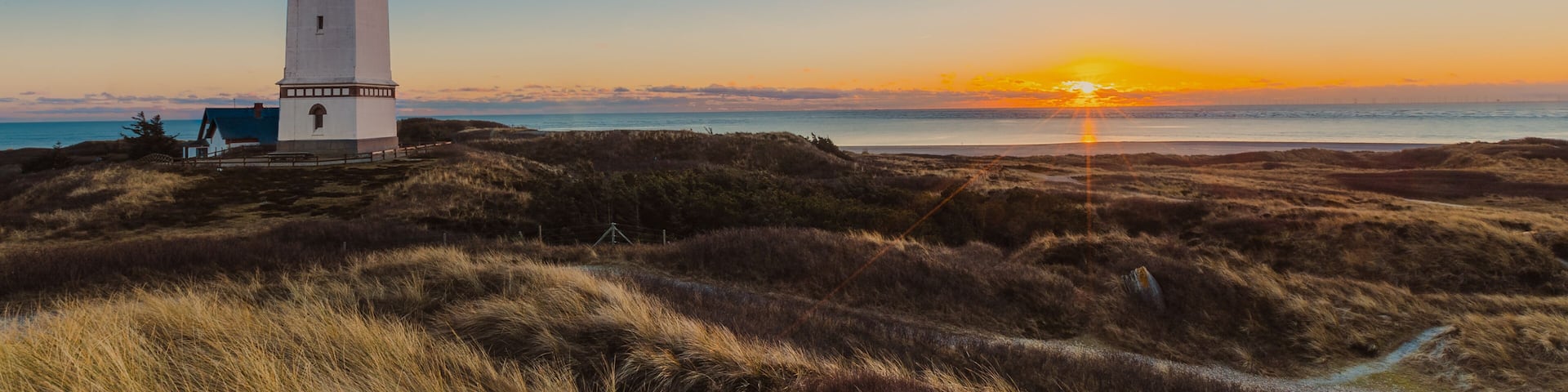 Leuchtturm Blavand Dänemark
