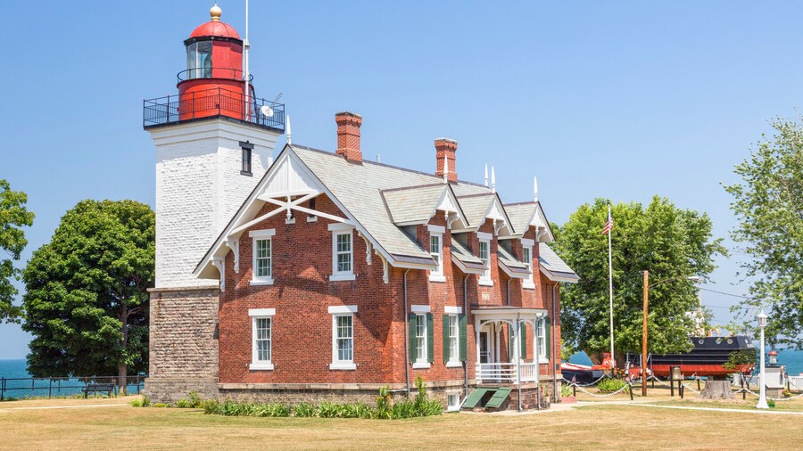 Dunkirk Lighthouse on New York's Lake Erie Coast