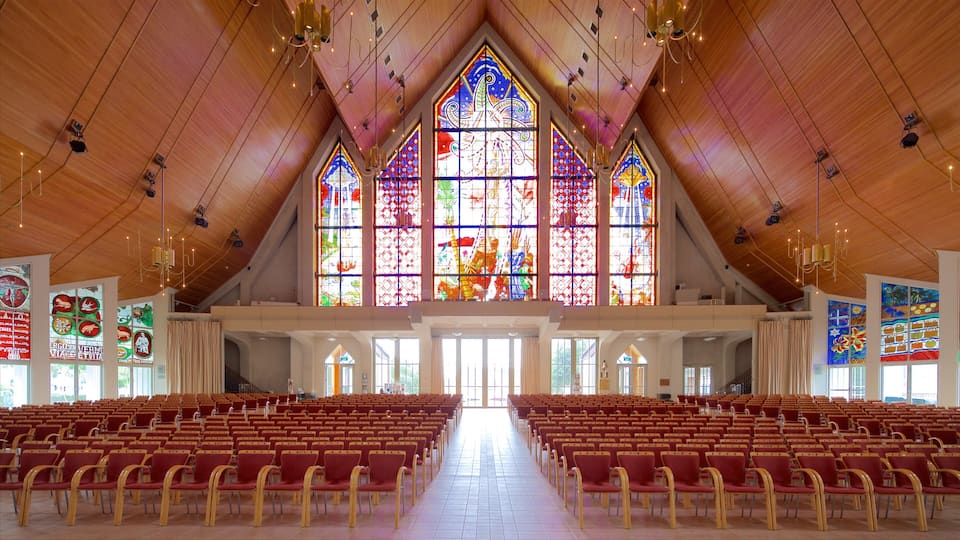Holy Trinity Cathedral featuring a church or cathedral and interior views