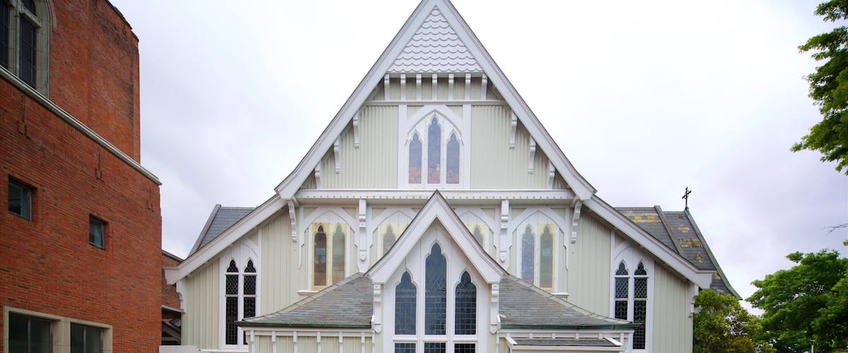 St Mary\'s Cathedral which includes heritage architecture and a church or cathedral