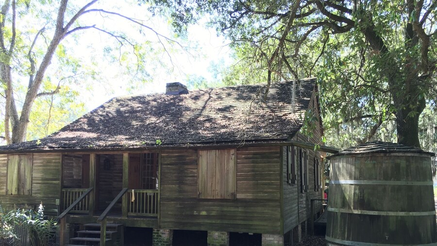 Slave quarters.