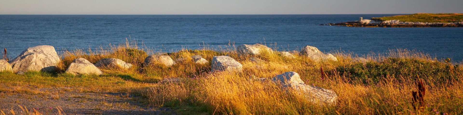 Crystal Crescent Beach which includes general coastal views and landscape views