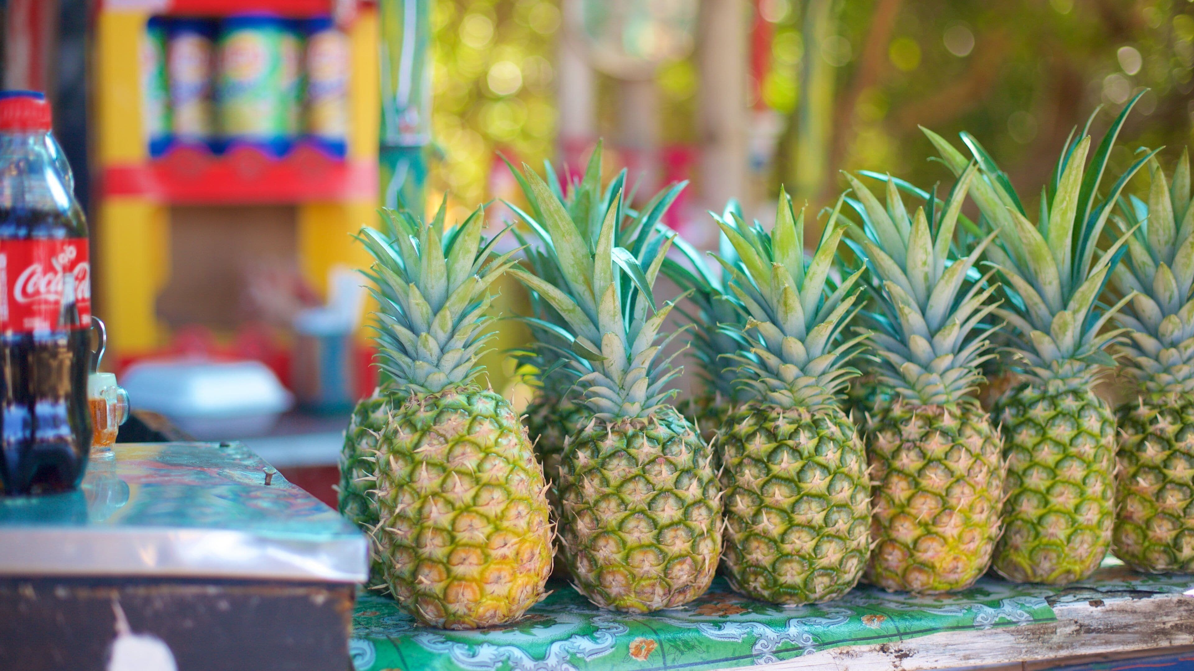 Macao Beach which includes food