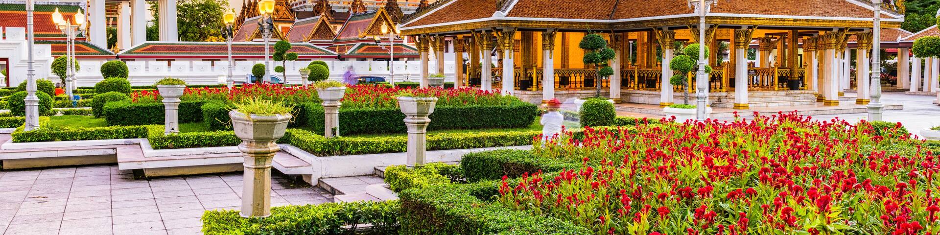 Wat Ratchanatdaram Temple in Bangkok, Thailand.; Shutterstock ID 540821347; Purchase Order: -