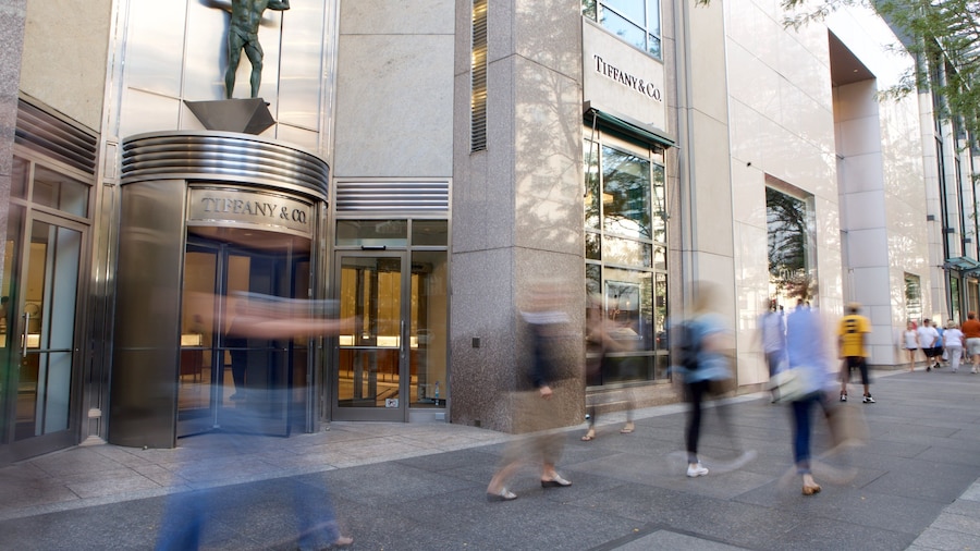 The Shops at North Bridge mostrando escenas cotidianas