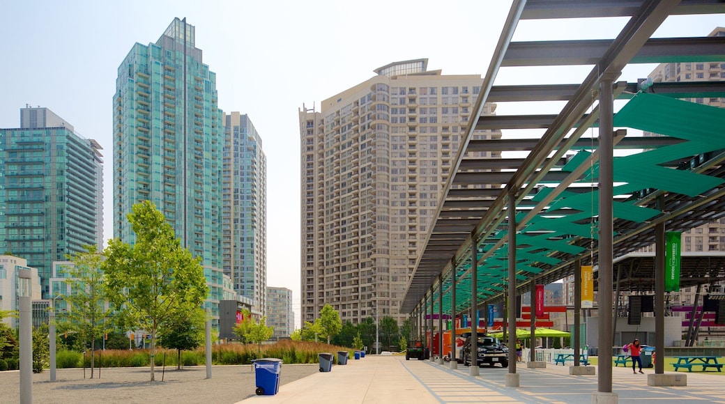 Mississauga Civic Centre featuring a city and street scenes