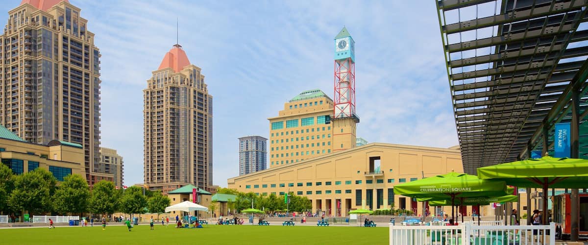Mississauga Civic Centre qui includes ville et jardin