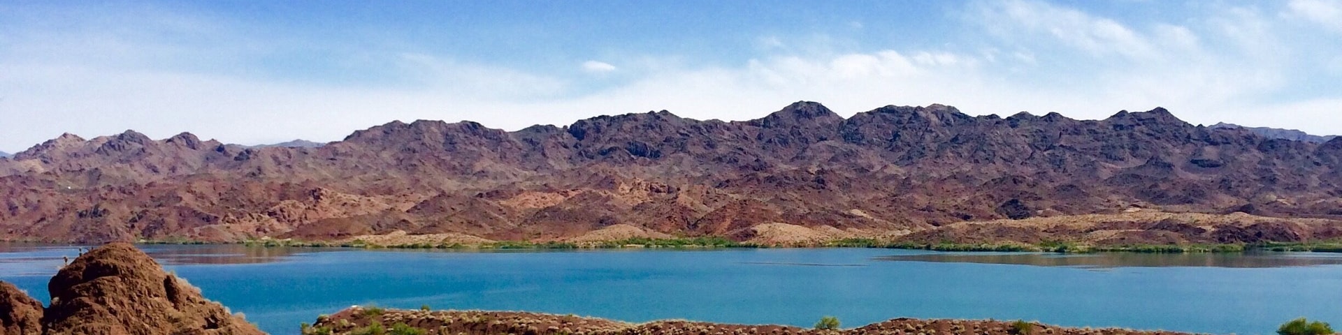 Left view of the overlook in Parker, AZ