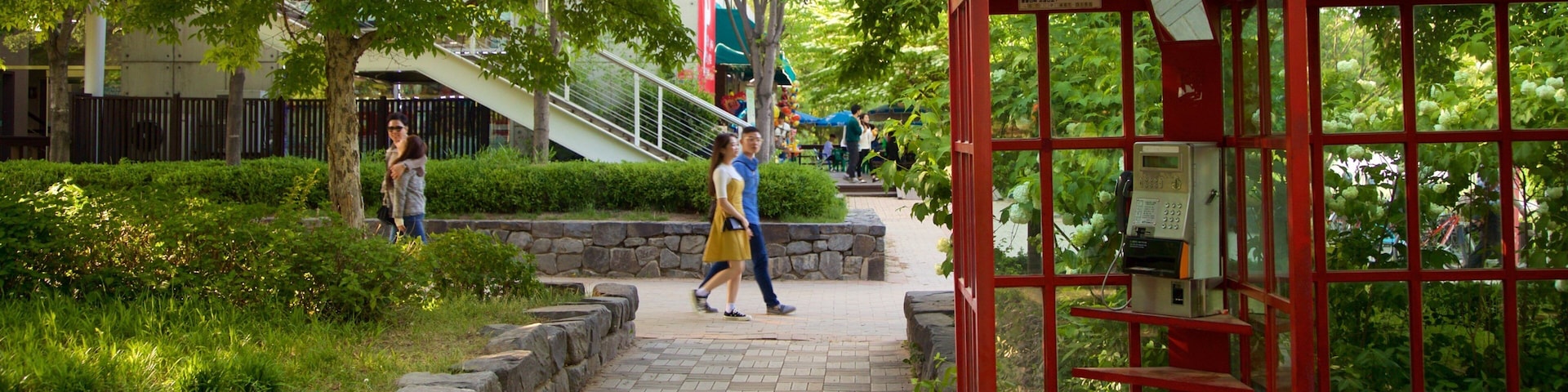 Seoul Forest featuring a park as well as a couple
