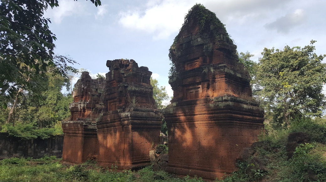 Cambodia. Preah Khan Kampong Svay temple. The Buddhist temple was built at the end of the 12th century. Angkor period. Kampong Thom city. Kampong Svay province.
