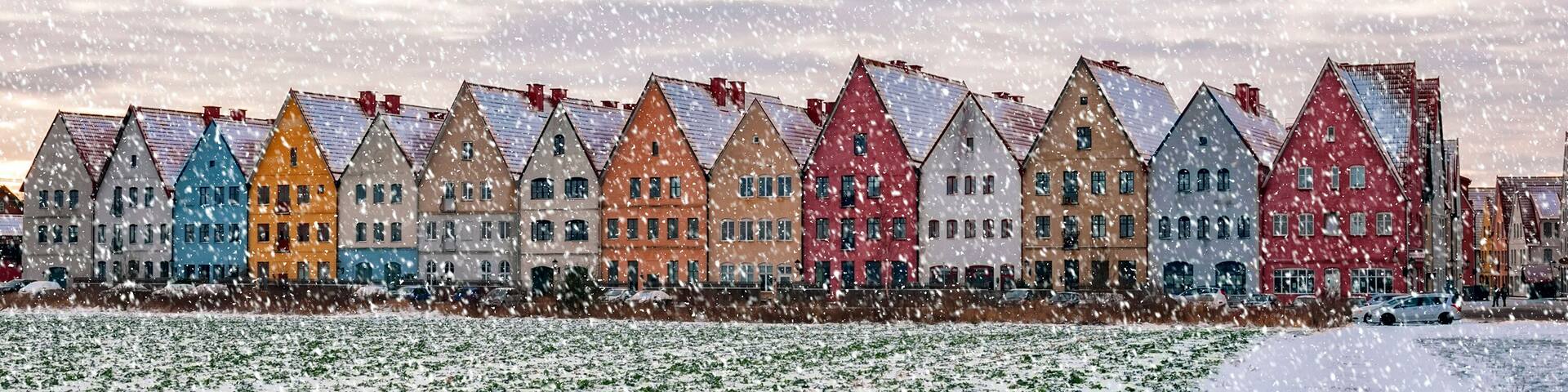 Jakriborg From Snowy Field