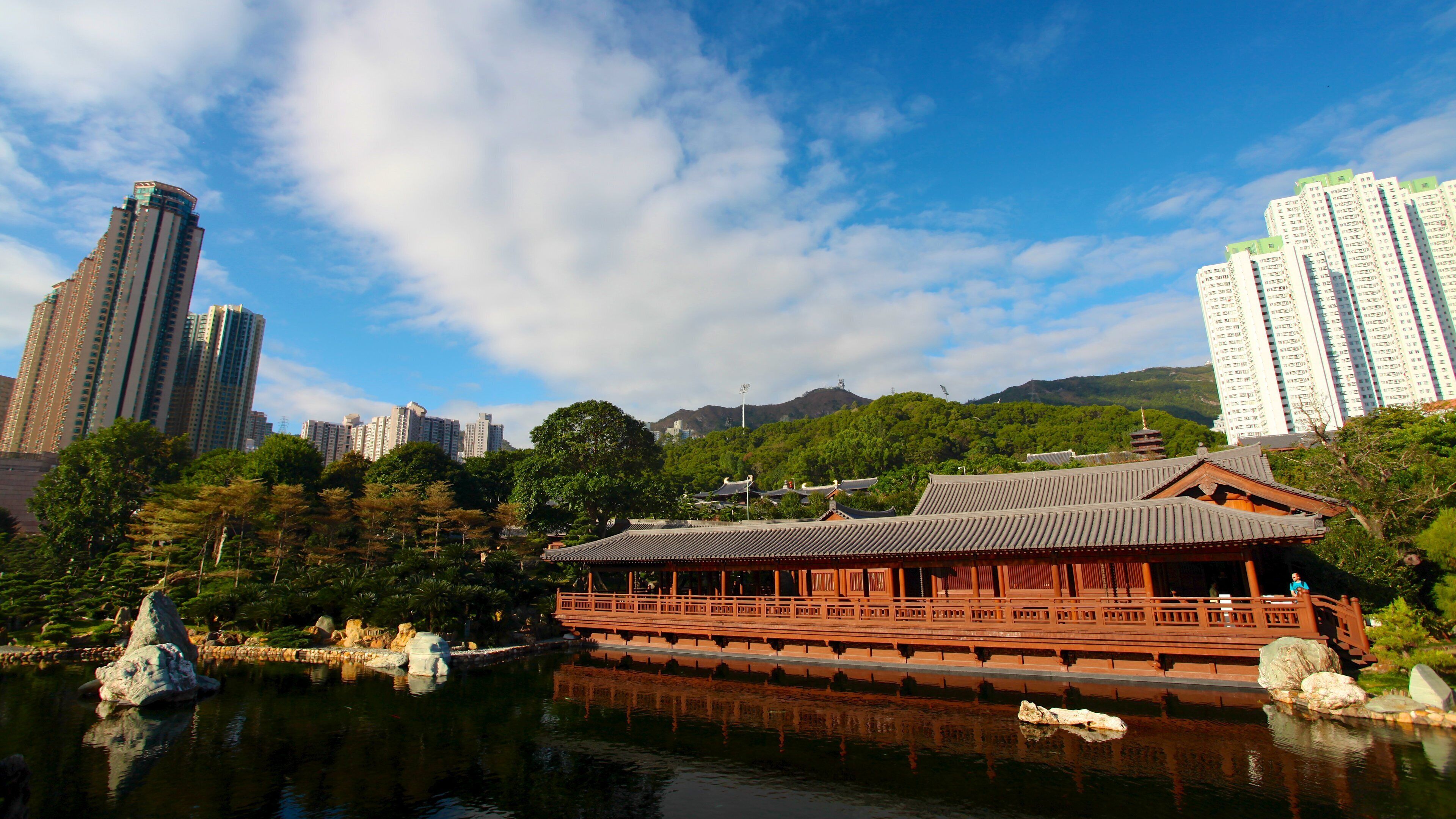 Nan Lian Garden mettant en vedette building, patrimoine architectural et ville