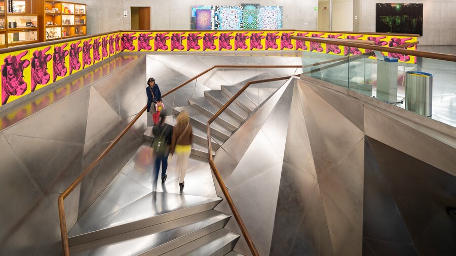 CaixaForum Madrid showing interior views