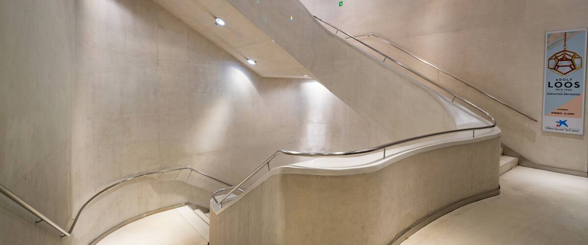 CaixaForum Madrid showing interior views