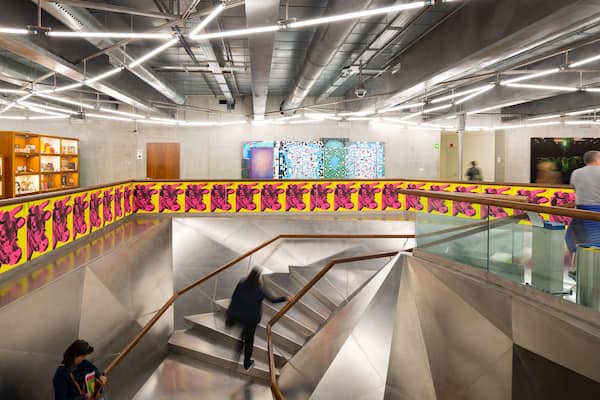 CaixaForum Madrid which includes interior views