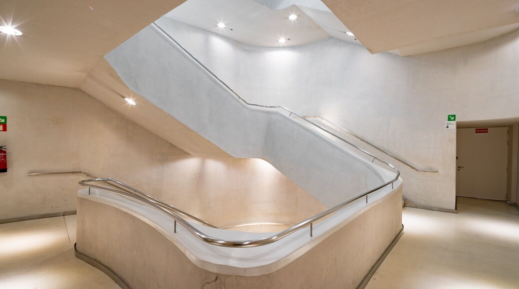 CaixaForum Madrid featuring interior views