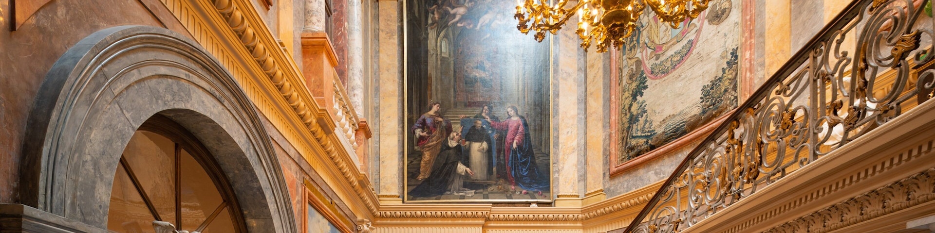 Cerralbo Museum which includes interior views, art and heritage elements