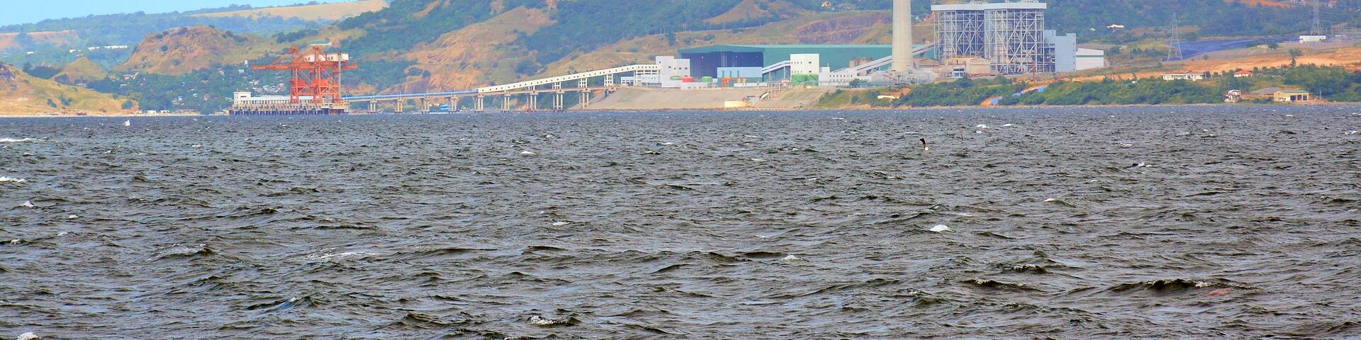 Island view in Bataan, Philippines