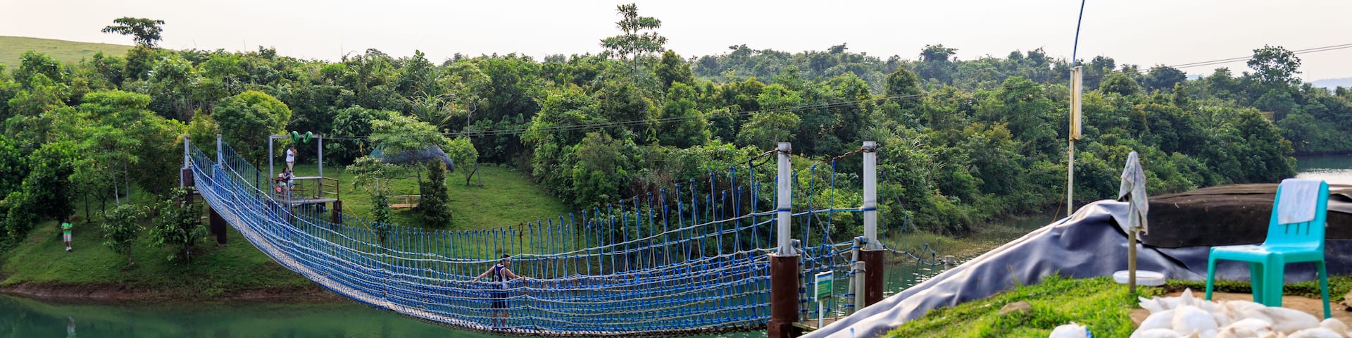 Mountain lake resort in Cavinti Philippines