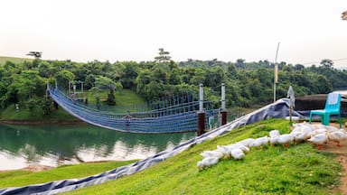 Mountain lake resort in Cavinti Philippines