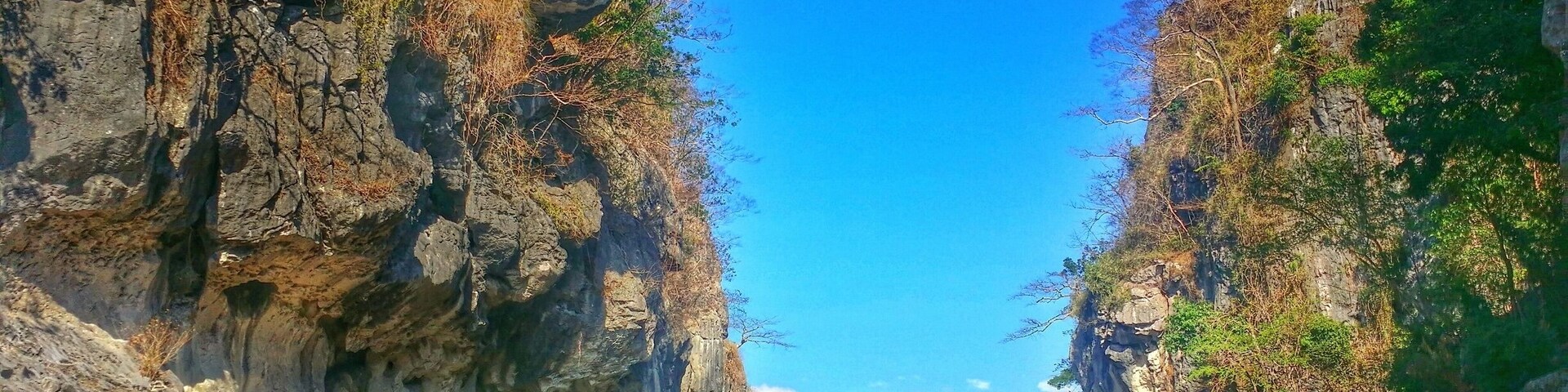 Bamboo rafts start at 250php. Cliff diving, swimming, spelunking and trekking are some of the activities you can do. #travel #NationalPark