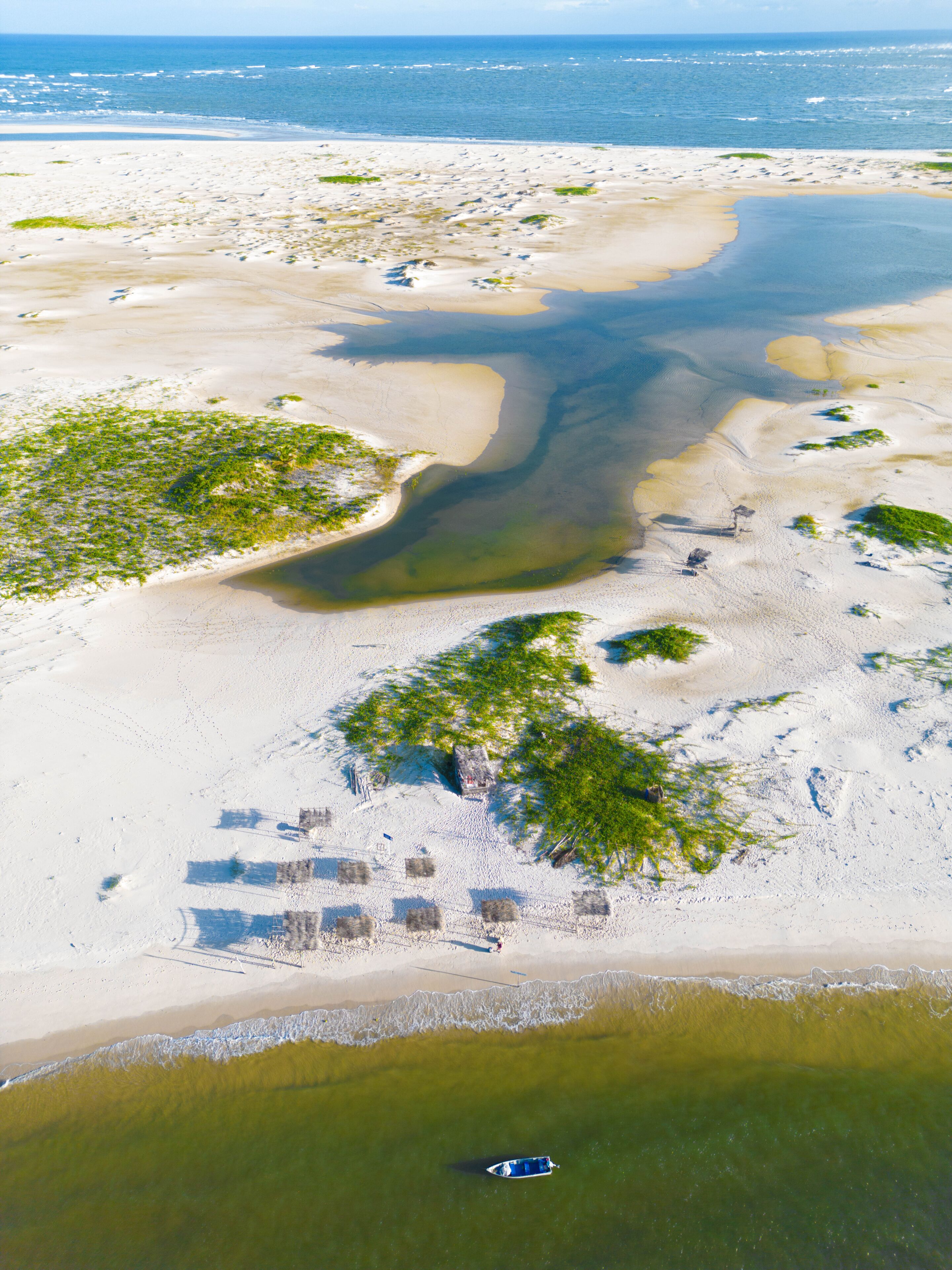 Considered one of the most beautiful beaches in the world by a French magazine, Ilha da Sogra, Praia do Saco, Estancia, Brazil.