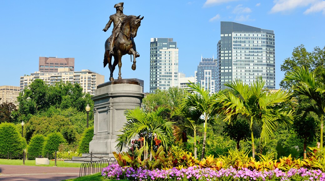 George Washington Statue in Boston Public Garden