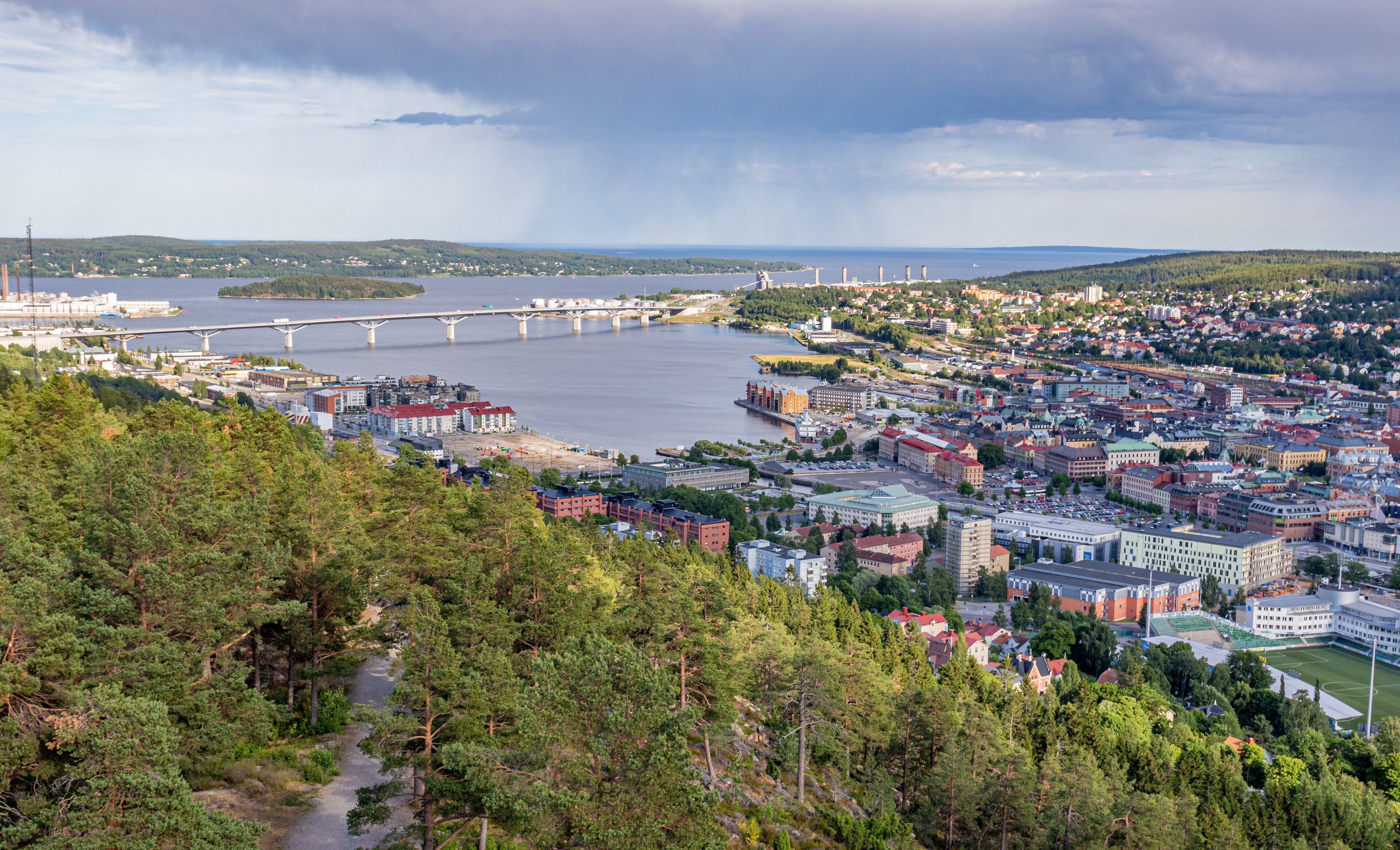 Sundsvall, Sweden - July 1, 2020