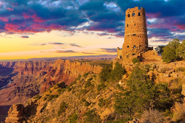 Desert View Point Watchtower