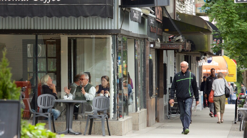 Commercial Drive as well as an individual male