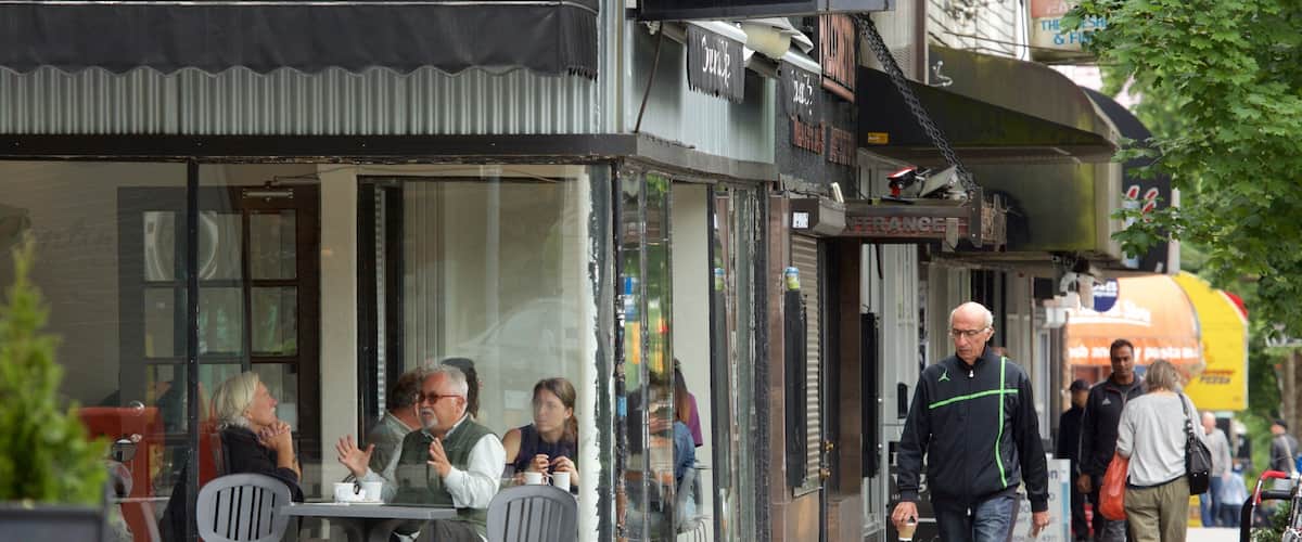 Commercial Drive as well as an individual male
