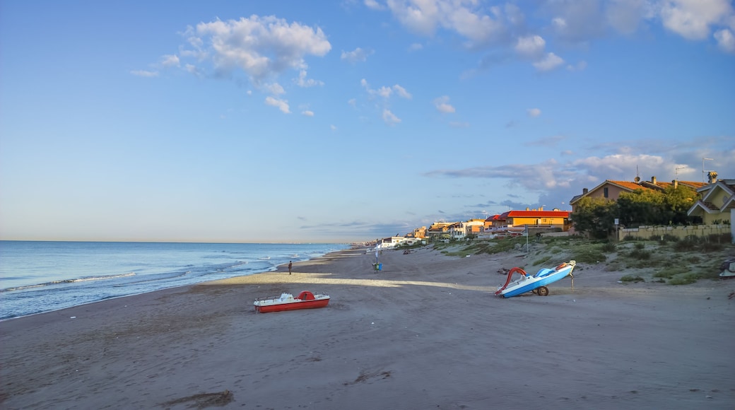Torvajanica e la sua spiaggia - panorama
