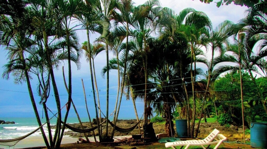 The view from Hostel Lucy. A little out of the center of town (but only a 5 min walk). It has a beautiful beach front!