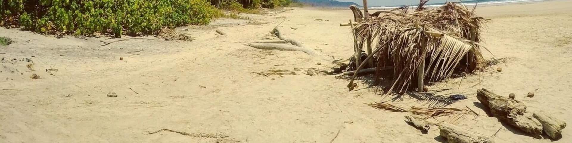 FIND YOUR FORT!!!! #playahermosa #santateresa #costarica #surf #fort #castaway #playa #beach #clouds #sky #jungle #lifeatexpedia #springphotos #springpics #puravida