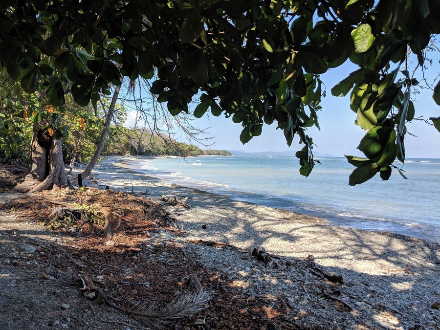Cabuya. February 2019.
An “eco boutique” hotel, with a lodge vibe to it. Swimming pool and kitchen for cooking provided. Make some friends and enjoy a beach bbq for dinner.
