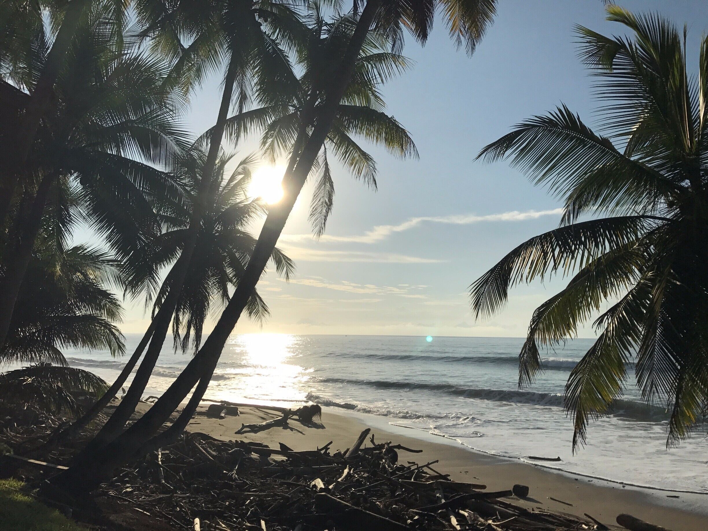 The ocean view rooms at the Tango Mar hotel give a great view of sunrise #lifeatexpedia
