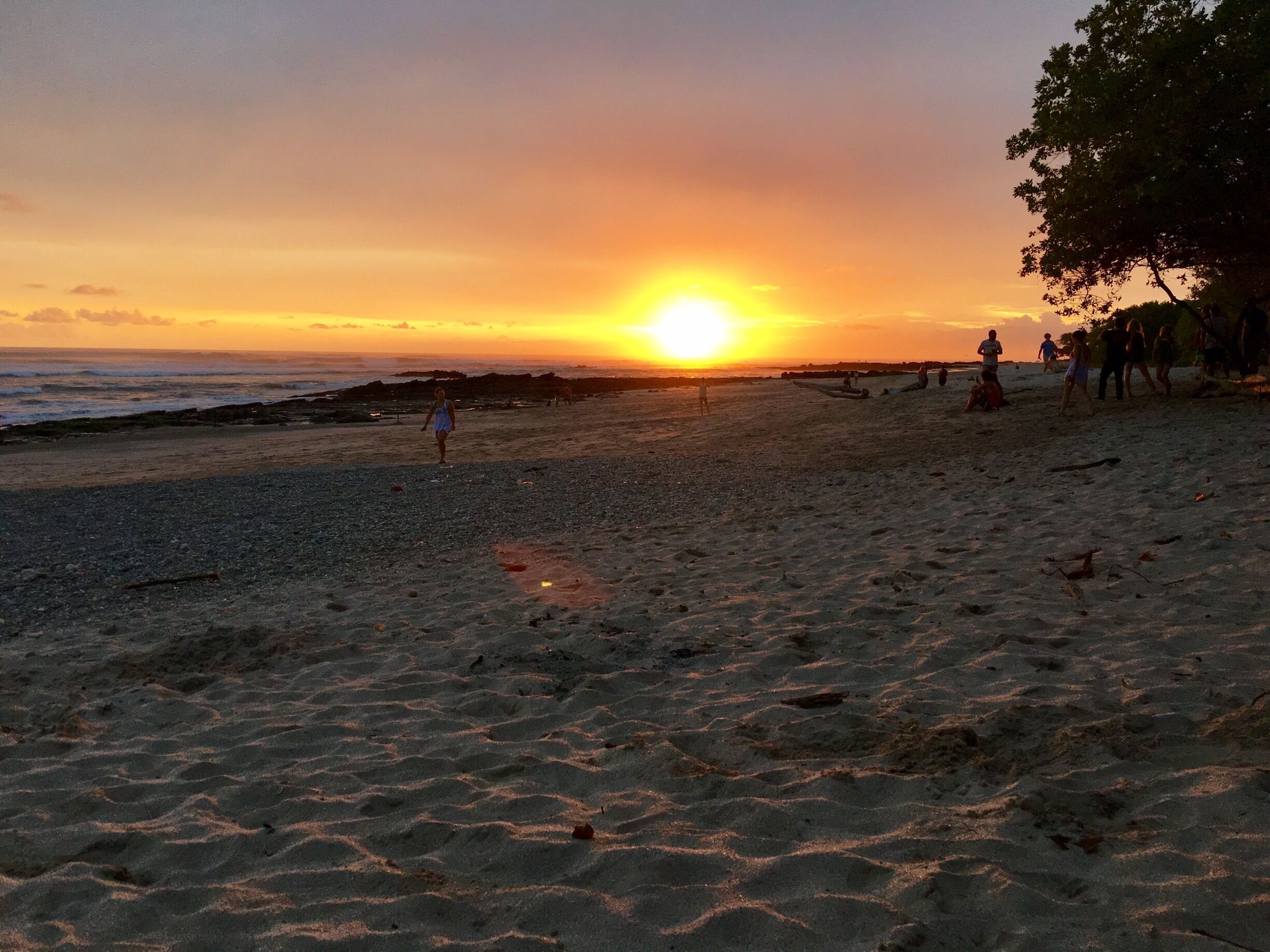 A beach for a sunset walk
