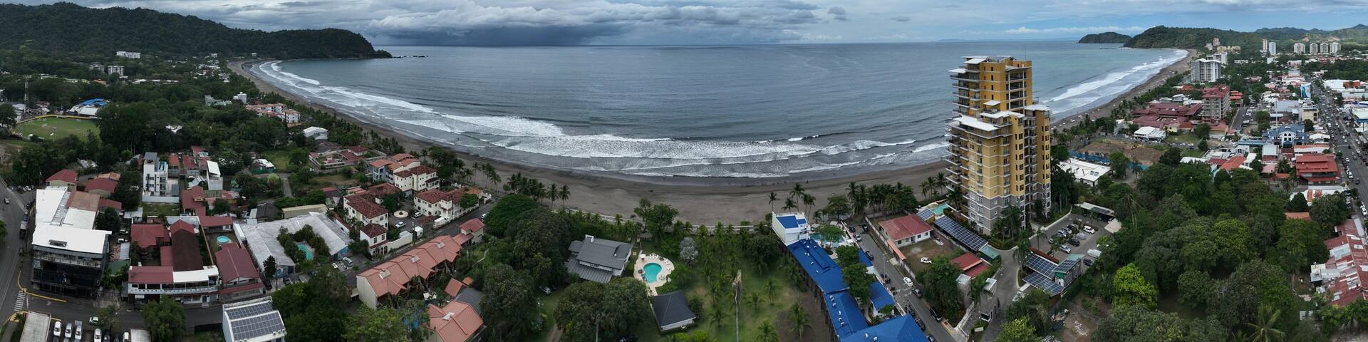 Jaco Beach, Costa Rica: Coastal Town Panorama