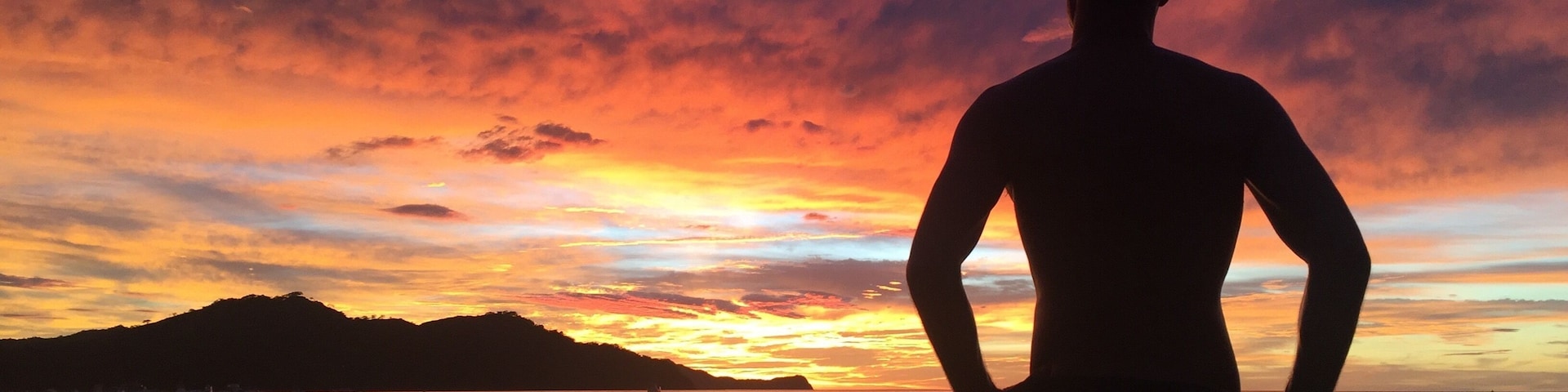 The end of rainy season brings on these dramatic sunsets 🌅 #sunset #guanacaste #costarica