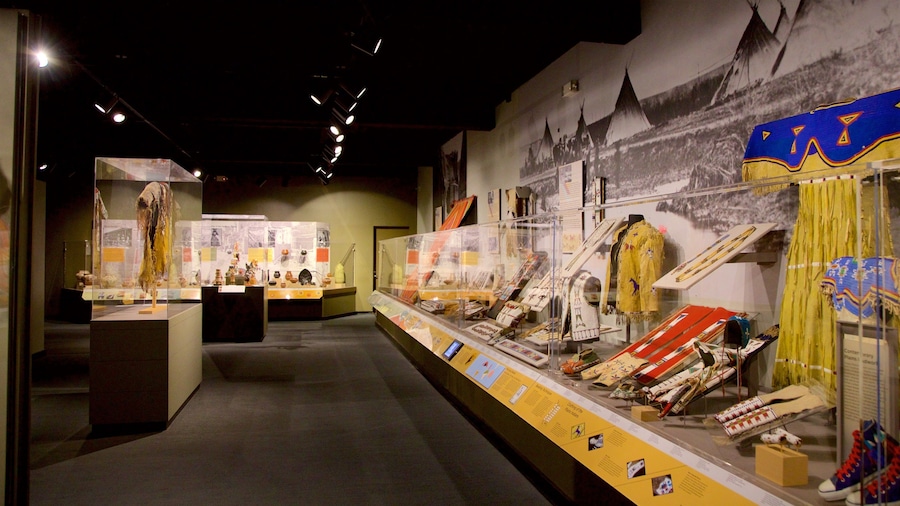 Montclair Art Museum featuring interior views, heritage elements and art