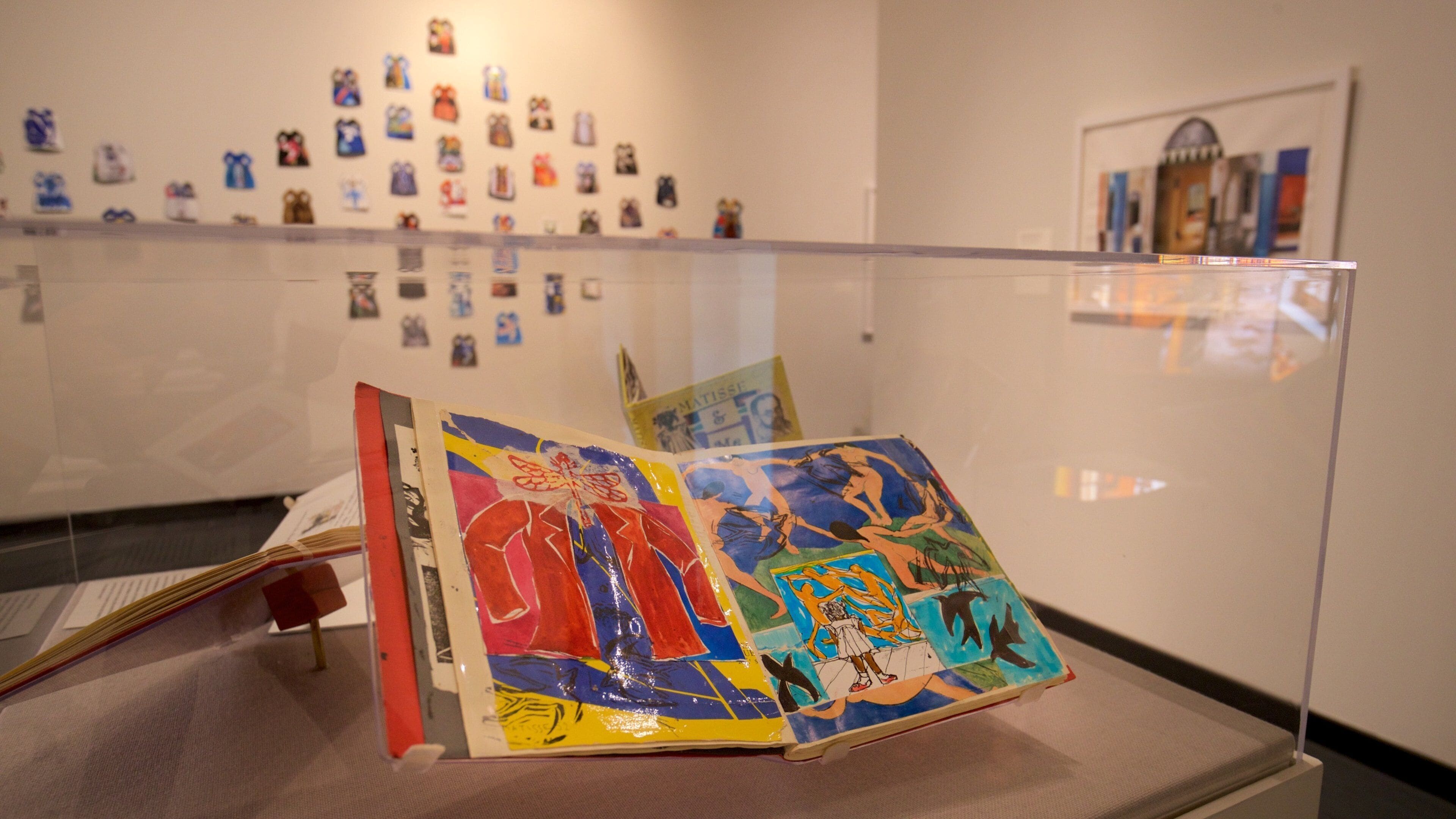 Montclair Art Museum which includes interior views and art