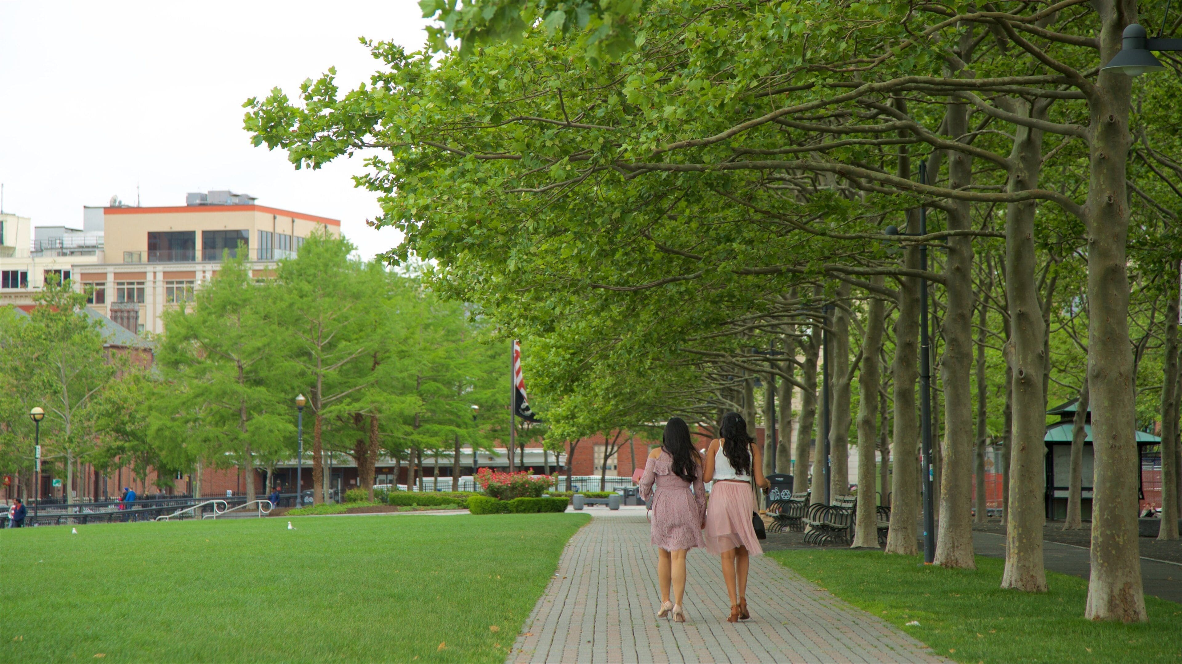 Pier A Park featuring a garden as well as a couple