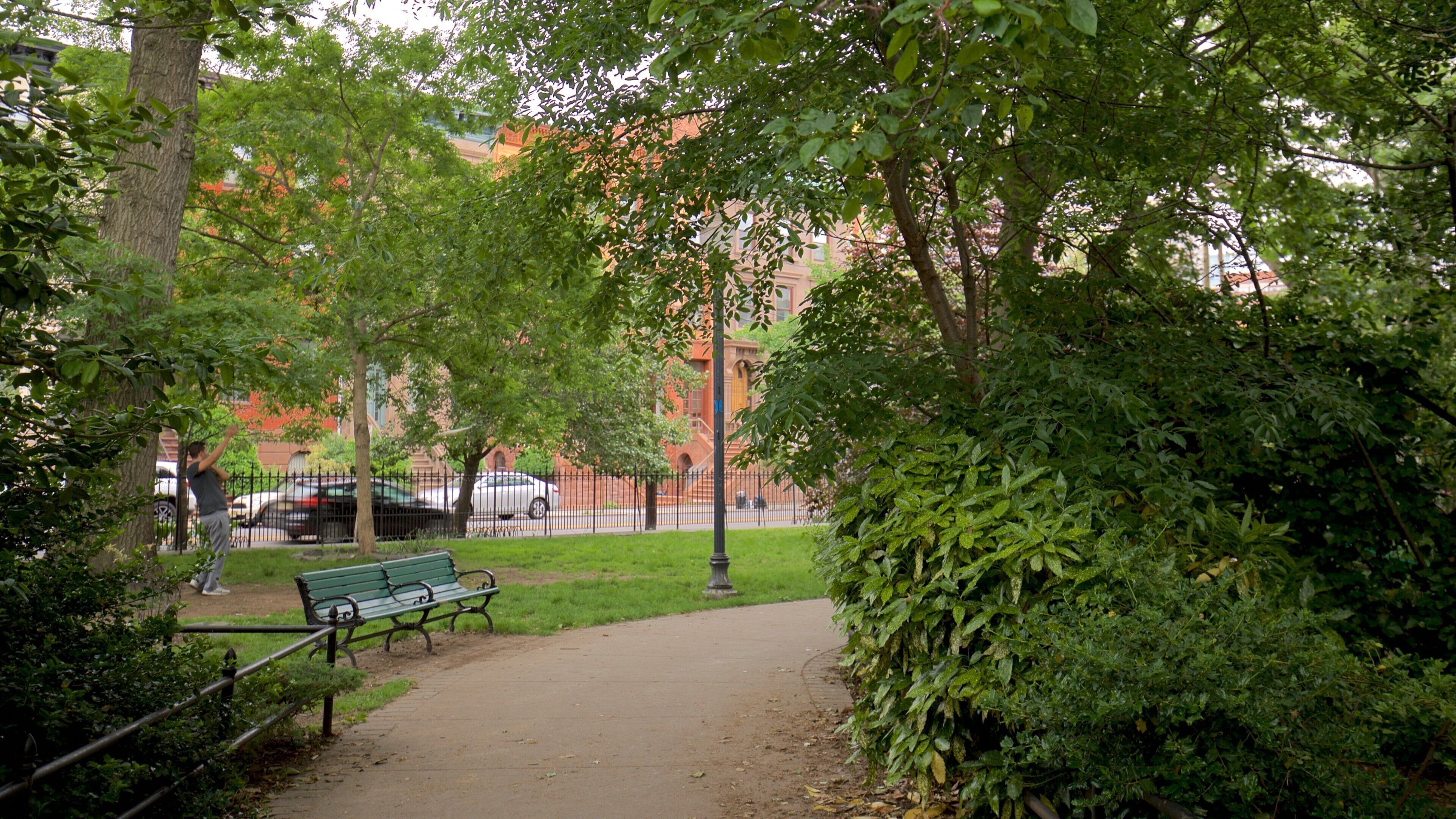 Van Vorst Park mostrando parco