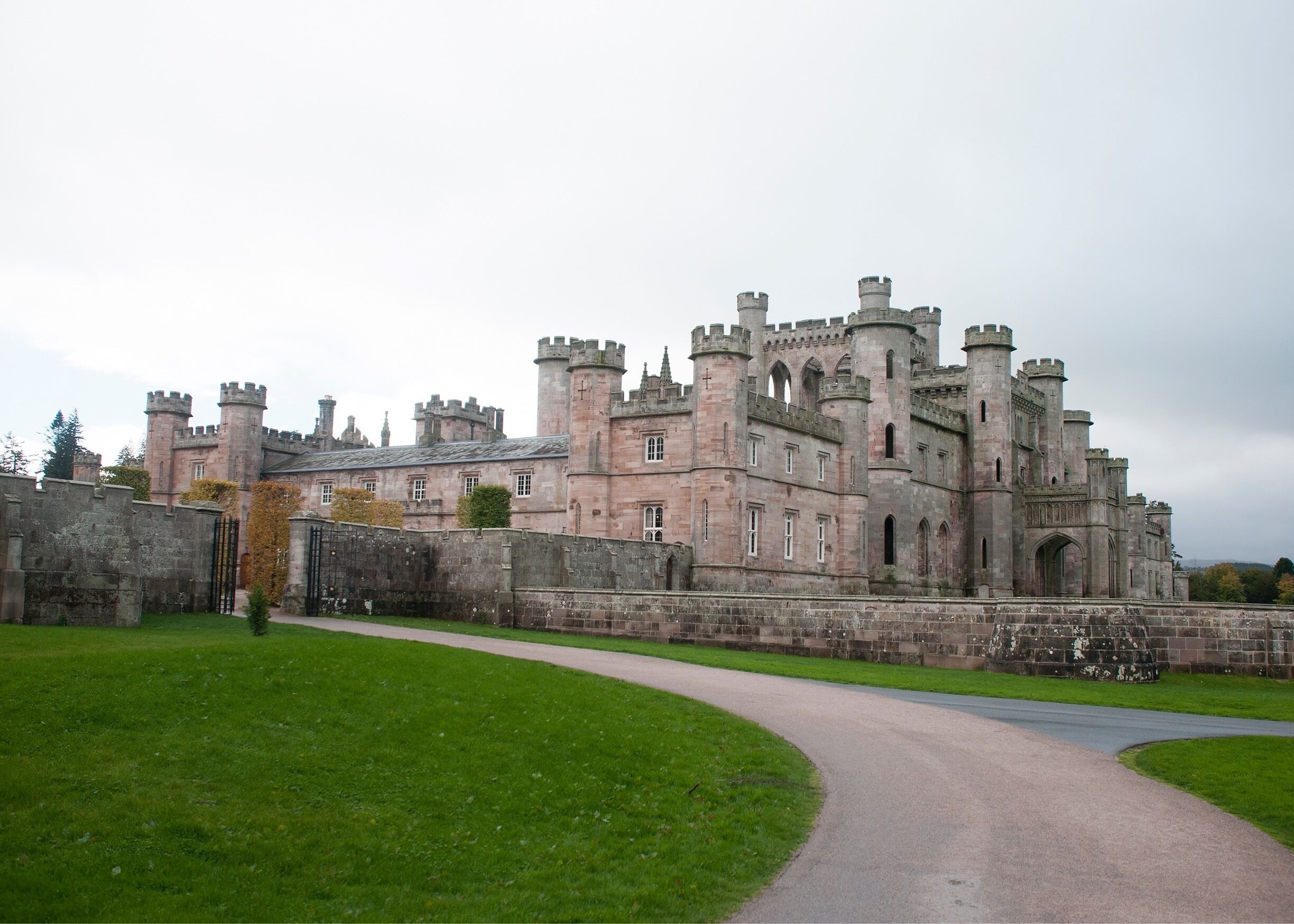 Bit cloudy, but a very impressive castle.