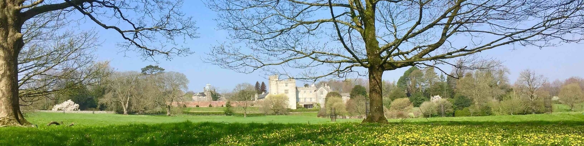 National Trust property on the outskirts of Kendal. Beautiful gardens and a Wild Trail for children in extensive woodland. Good starting point for numerous walks.
