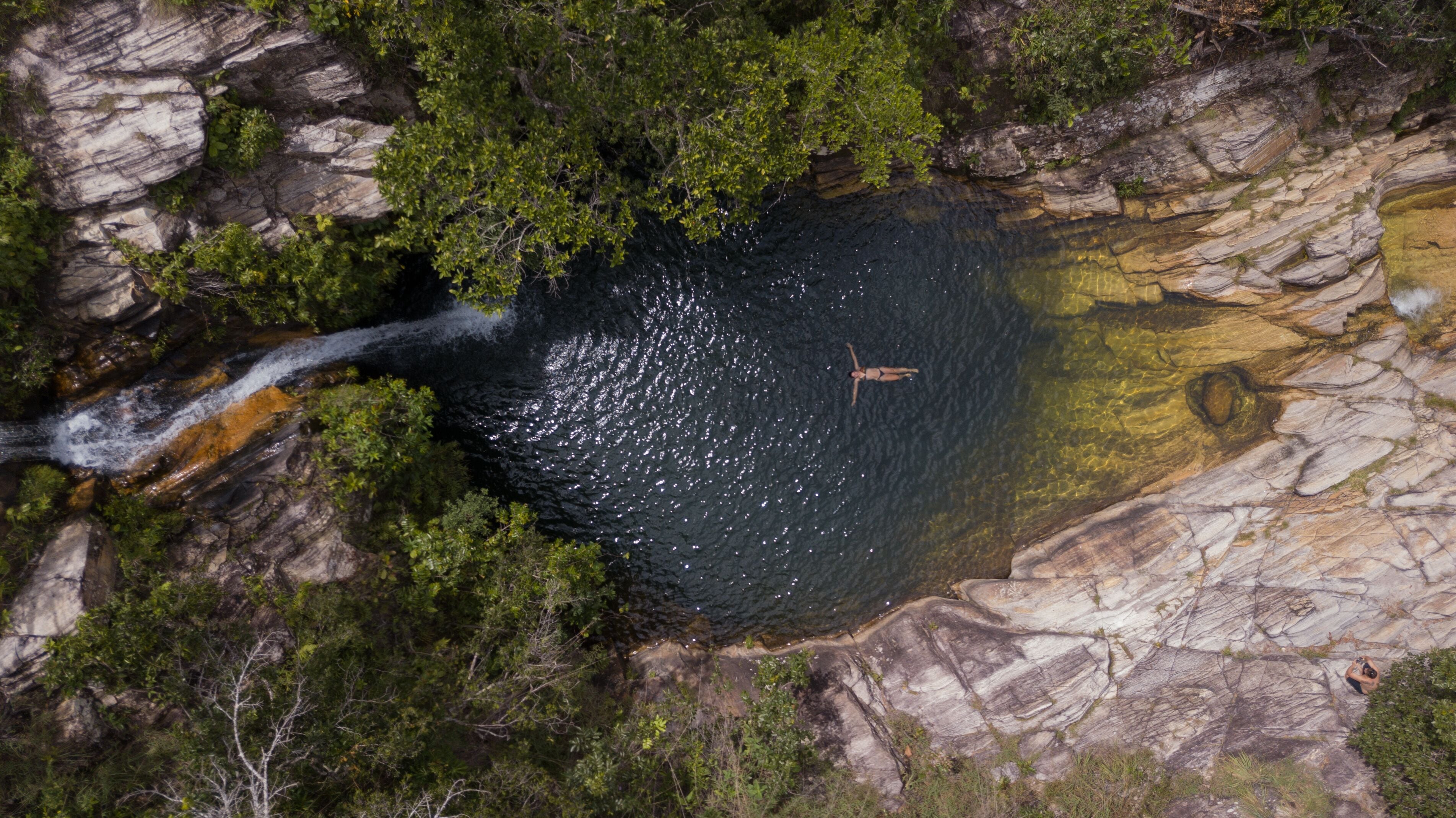 cachoeira de Pirenópolis.