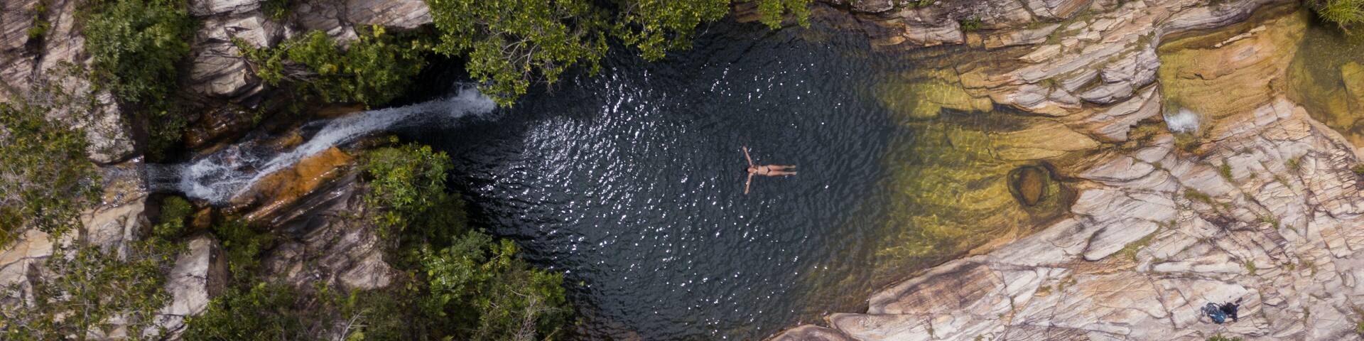 cachoeira de Pirenopolis.