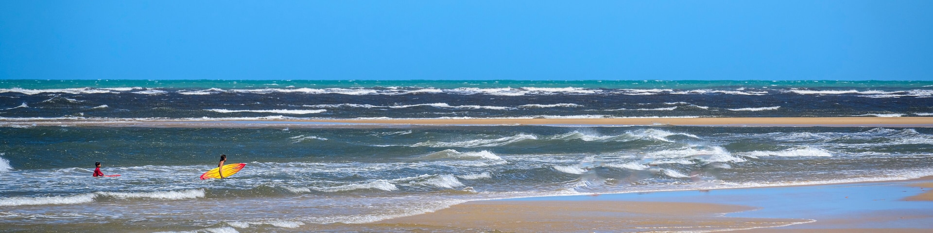 Barra do Cunhaú Beach, Canguaretama, near Natal and Pipa Beach, Rio Grande do Norte, Brazil, on 31 and 3 March 2013.