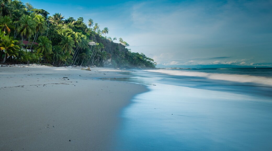 Wild Pacific Beach near Tambor on The Nicoya Peninsula, Costa Rica