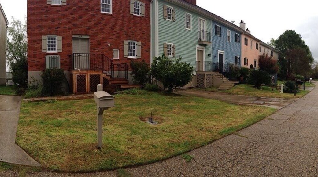 The townhouses of Port Louis, in Madisonville, LA. My hometown & where I used to live. Surrounded by swamps and marshes, the long winding road it takes to get here is said to be haunted...